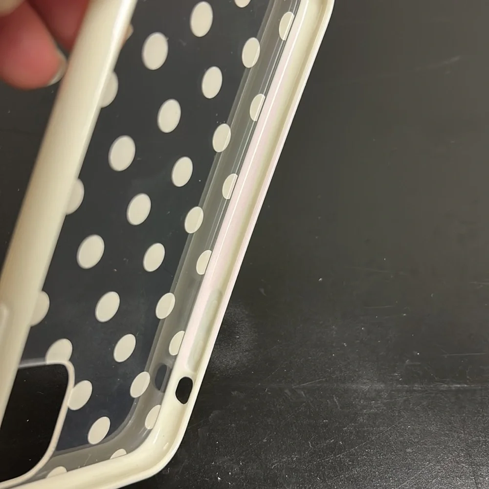 Kate Spade | iPhone 11 Pro Max Protective Case Clear/White Polka‎ Dot